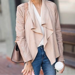 Nordstrom Suede Waterfall Jacket